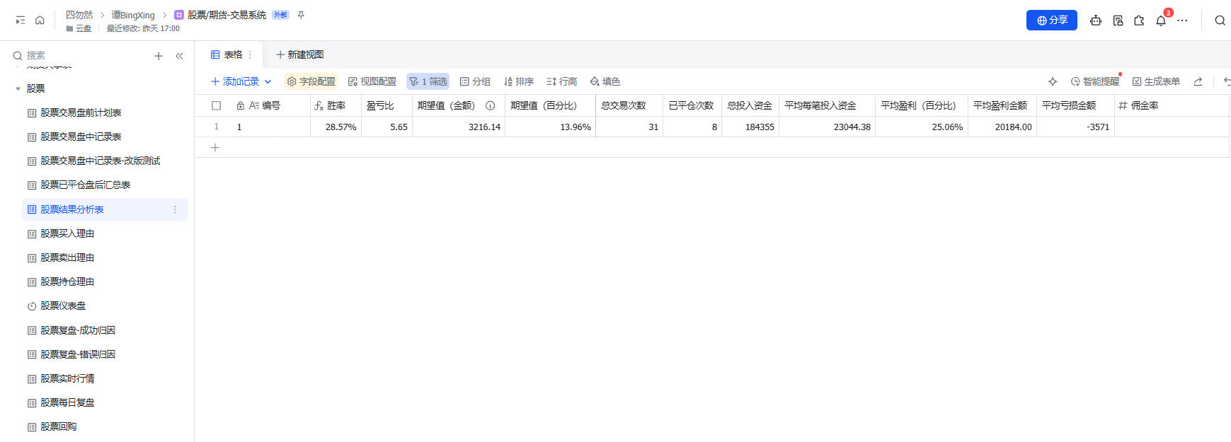 股票交易系统